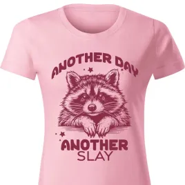 koszulka-t-shirt-damski-rozowy-szop-another-day-another-slay-xxl-mix-wz