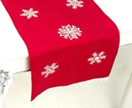 bieznik-swiateczny-40-x-180-cm-czerwony-sniezynki