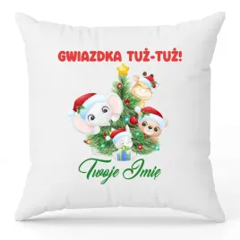 poduszka-biala-ozdobna-gwiazdka-tuz-tuz-imie-swieta-prezent-dla-dziecka