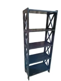regal-drewniany-azurowy-provence-142x40x31-4p-malowany-black