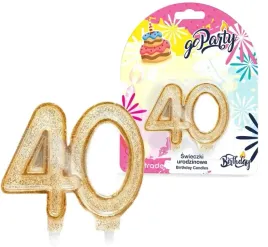swieczka-urodzinowa-czterdziesci-40-zlota