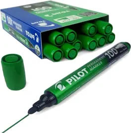 marker-pernamentny-zielony-k-okragla-pilot