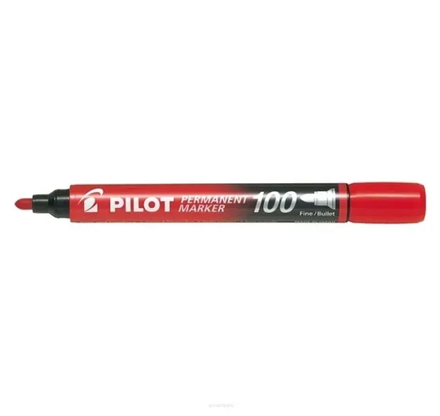 marker-pernamentny-czerwony-k-okragla-pilot-rodzaj-permanentny