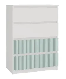 komoda-m4-bialy-front-mietowy-zielony-arteso-malwa-szafka-4-szuflady