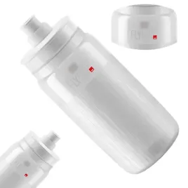 bidon-elite-fly-tex-przezroczysty-szare-logo-550ml-super-lekki-51-gram
