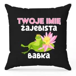 poduszka-czarna-ozdobna-40cmx40cm-zajebista-babka-imie-na-prezent-wzory