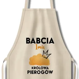fartuch-bezowy-bawelniany-babcia-imie-krolowa-pierogow-na-prezent-wzory