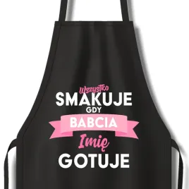 fartuch-czarny-bawelniany-smakuje-gdy-babcia-gotuje-imie-na-prezent-wzory