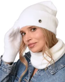 bialy-damski-komplet-czapka-szalik-komin-rekawice-zestaw-cieply-zimowy