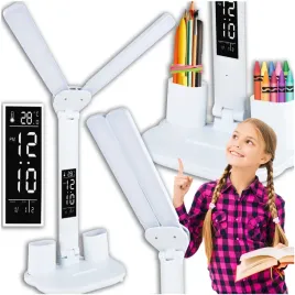 lampka-na-biurko-biurowa-rozkladana-kalendarz-termometr-dla-dzieci-led