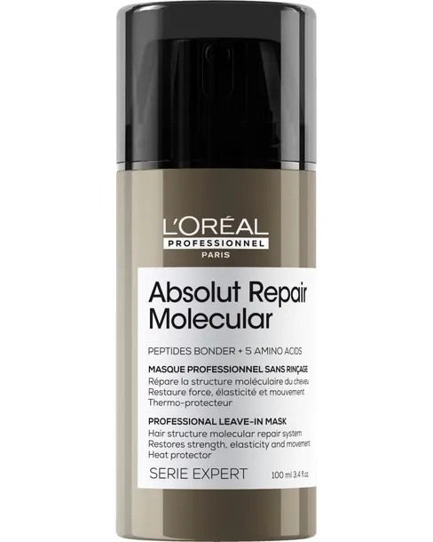 Loreal Absolut Repair Molecular Maska Bez Spłukiwania 100 ml