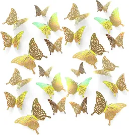 motylki-azurowe-dekoracja-tortu-12-szt-zlote-blyszczace