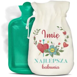 duzy-termofor-gumowy-ogrzewacz-zielony-dla-najlepszej-babuni-imie-wzory