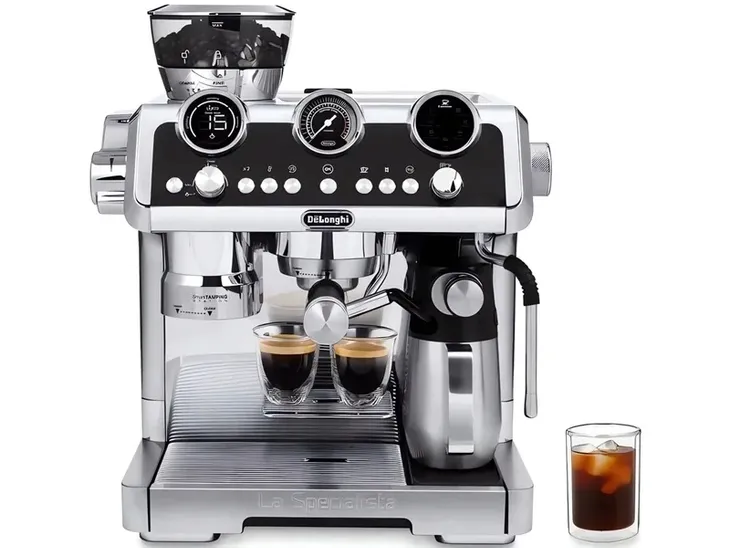 Ekspres kolbowy do kawy LaSpecialista DeLonghi EC9865.M kawa mrożona