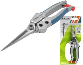 sekator-do-galezi-prosty-wydluzony-dlugi-do-ciecia-roslin-kwiatow-200mm