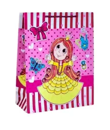 torba-prezentowa-zolta-ksiezniczka-3d-princess-urodziny-26-x-10-x-32-cm
