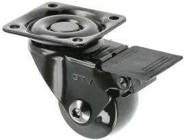 kolko-meblowe-calibro-h-50-5-mm-fi-35-czarne-z-gumowa-rolka-z-hamulcem