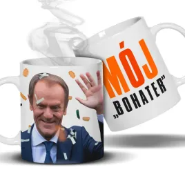 kubek-bialy-330ml-moj-bohater-polska-na-prezent-politycy-wzory