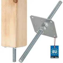 podstawa-slupa-160x160x500-mm-regulacja-wysokosci-kotwa-wspornik-pret-m-24
