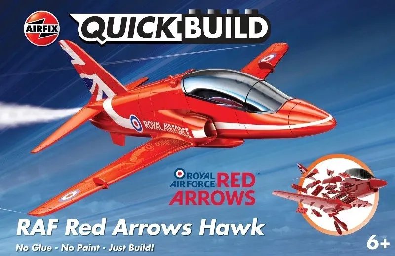 airfix-j6018-klocki-quickbuild-raf-red-arrow-hawk