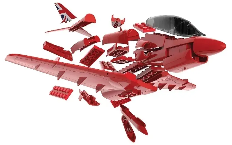 airfix-j6018-klocki-quickbuild-raf-red-arrow-hawk