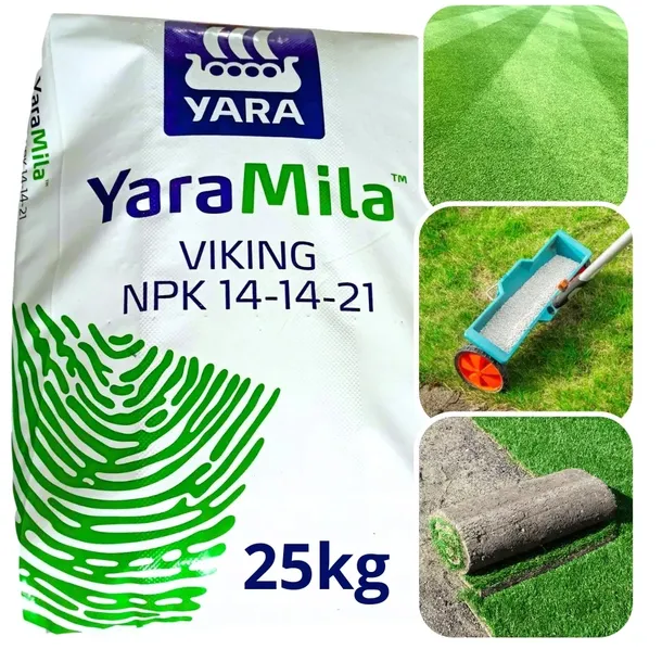 YARA MILA WIOSENNY NAWÓZ DO TRAWNIKA TRAWY VIKING 25KG