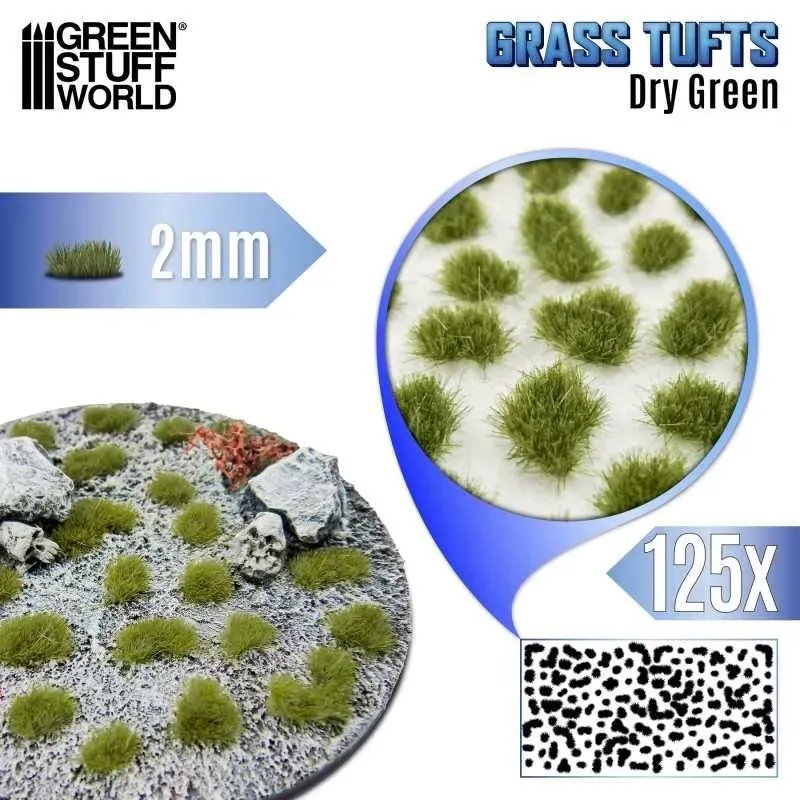 static-grass-tufts-2mm-dried-green