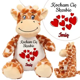 przytulanka-zyrafa-walentynki-kocham-cie-imie-wz