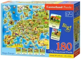 puzzle-180-mapa-europy-z-quizem-castor