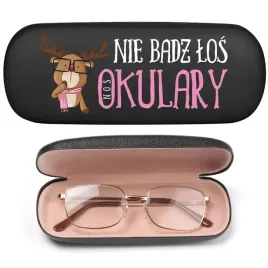 etui-na-okulary-czarny-na-prezent-urodziny-nie-badz-los-nos-okulary-wzory