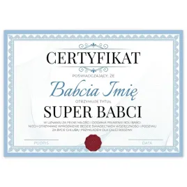 personalizowany-certyfikat-druk-prezent-dla-super-babci-na-dzien-babci