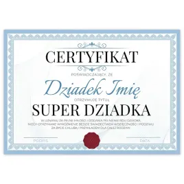 personalizowany-certyfikat-druk-prezent-dla-super-dziadka-na-dzien-dziadka