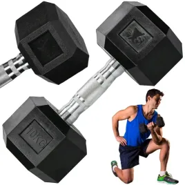 hantel-zeliwny-ogumowany-ciezarek-hex-10kg-solidny-wytrzymaly-stalowy