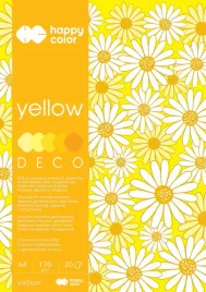 blok-deco-yellow-a4-170g-20ark-happy-color