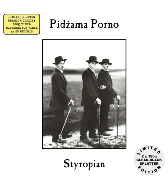 LP Styropian [clear/black splatter] Pidżama Porno [M]