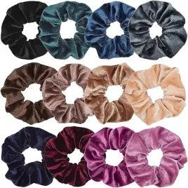 12x-gumka-do-wlosow-scrunchie-frotka-ozdoba-akcesorium-prezent-dla-kobiet