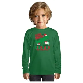 bluzka-swiateczna-dziecieca-koszulka-t-rex-dinosaur-for-chritmas-122-128