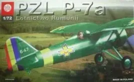 model-do-sklejania-samolot-pzl-p-7a-lotnictwo-rumunii-1-72-plastyk