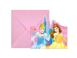 zaproszenia-princess-ksiezniczka-6-szt