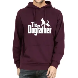 bluza-burgundowa-kaptur-meska-na-prezent-the-dogfather-pieski-wzory-s