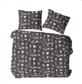 posciel-i-poszewki-kora-2x70x80cm-160cm-x-200cm-ciemno-szara-w-serca
