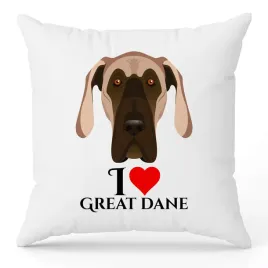 poduszka-biala-ozdobna-40x40cm-i-love-great-dane-ulubione-rasy-psow-wzory