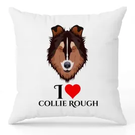 poduszka-biala-ozdobna-40x40cm-i-love-collie-rough-ulubione-rasy-psow-wzory