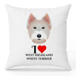poduszka-biala-ozdobna-40x40cm-i-love-west-highland-terrier-rasy-psow-wzory
