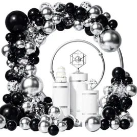 girlanda-luk-balonowy-czarno-srebrna-z-konfetti-100-szt-sylwester