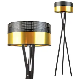 lampa-stojaca-podlogowa-drewniana-zlota-trojnog-abazur-led-e27-loftowa