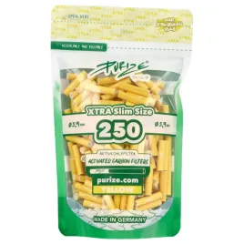 purize-extra-slim-filtry-weglowe-yellow-250-szt