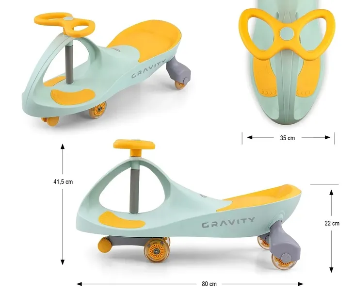 milly-mally-jezdzik-grawitacyjny-gravity-lime-yellow-stan-nowy-wiek-dziecka-3-lata