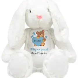 kroliczek-pluszak-dla-dziecka-personalizwoane-na-narodziny-niebieskie-wzory