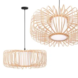 lampa-wiszaca-naturalna-boho-bambusowa-drewniana-japandi